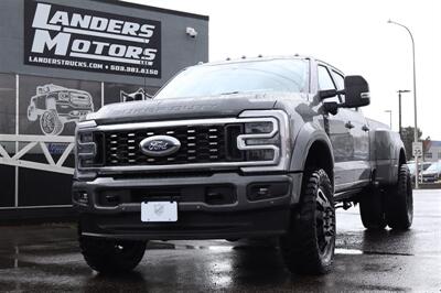 2026 Ford F-450 Super Duty PLATINUM  LVLED F-450 HI OUTPUT  22 " FORGED RIMS  37 " TIRES LOADED - Photo 1 - Gresham, OR 97030