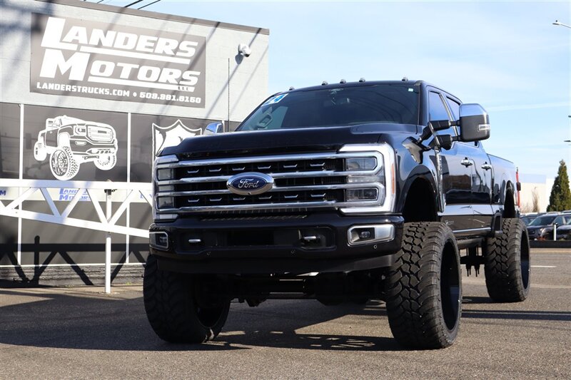 2024 Ford F-250 Platinum  LIFTED DIESEL TRUCK 4X4 26 " RIMS 38 " TIRES LOADED - Photo 1 - Gresham, OR 97030