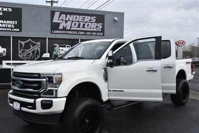 2022 Ford F-350 Platinum  LIFTED LONG BED DIESEL 4X4 LOADED - Photo 24 - Gresham, OR 97030