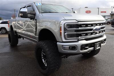 2024 Ford F-350 Platinum  LIFTED DIESEL TEMOR TRUCK 4X4 LOADED - Photo 8 - Gresham, OR 97030