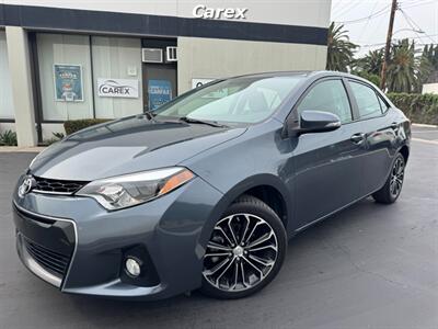 2016 Toyota Corolla S Plus Sedan