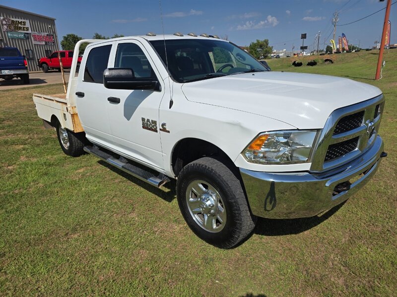 2018 RAM 2500 CREW 4X4 SPIKE BED 1OWNER 6.7L RUNS&DRIVES GREAT  