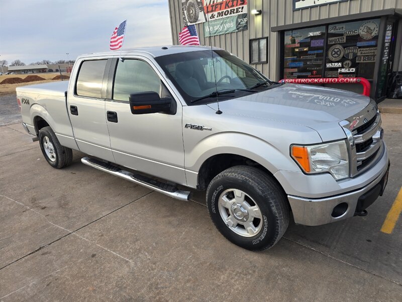 2013 Ford F-150 5.0L CREW 4X4 1OWNER RUNS&DRIVES GREAT*A/C  