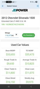 2012 Chevrolet Silverado 1500 LT 4x4 1OWNER 5.3L RUNS&DRIVES GREAT CAMOPY A/C - Photo 13 - Woodward, OK 73801