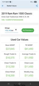 2019 RAM 1500 CREW 4X4 1OWNER 5.7L RUNS&DRIVES GREAT AC COLD   - Photo 12 - Woodward, OK 73801