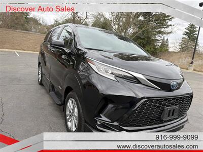 2021 Toyota Sienna XSE 7-Passenger HANDICAP WHEELCHAIR ACCESSIBLE VAN - Photo 19 - Sacramento, CA 95821