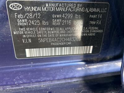 2012 Hyundai SONATA GLS   - Photo 7 - San Diego, CA 92154