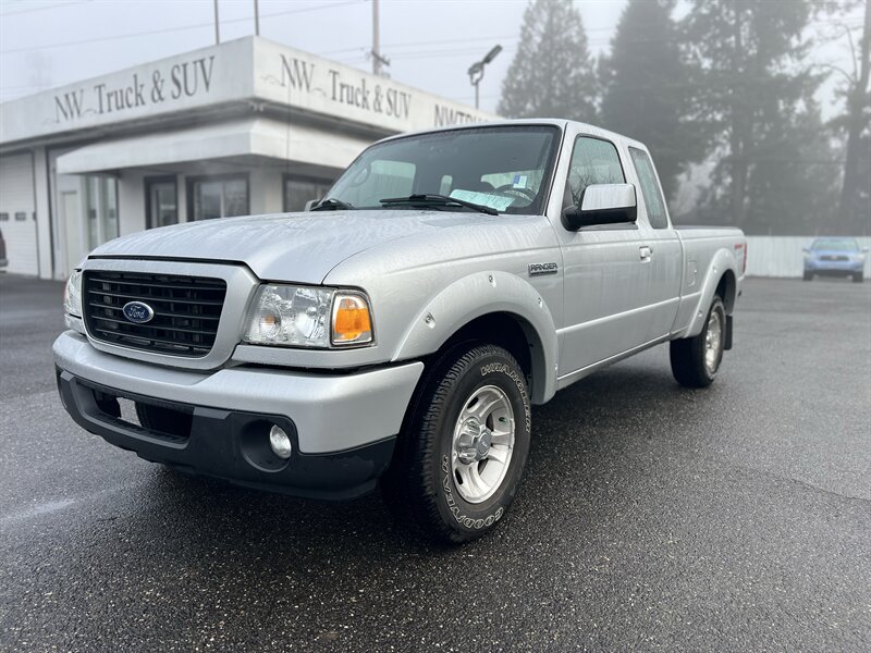 2009 Ford Ranger Sport  5 Speed Manual Transmission, Manual Crank WIndows and Locks, RWD, Rear Wheel Drive