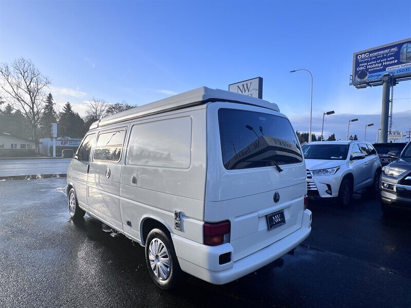1997 Volkswagen EuroVan Campmobile 2L NA V6 single overhead cam (SOHC) 12V, Van Camper, VW Camper, Compact Camper, Cloth interior, Awning, Dinning tables, Sleeping Bed, Mini Fridge, Mobile shower - Photo 5 - Milwaukie, OR 97267