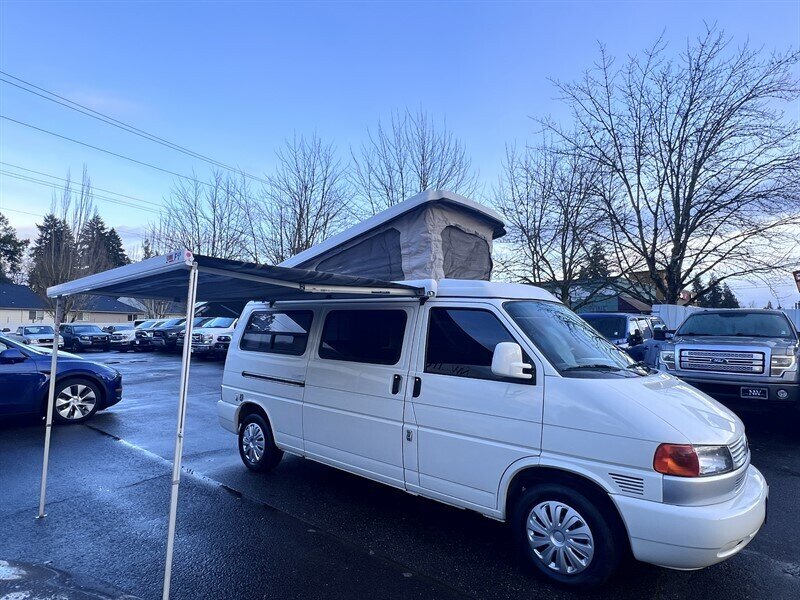 1997 Volkswagen EuroVan Campmobile 2L NA V6 single overhead cam (SOHC) 12V, Van Camper, VW Camper, Compact Camper, Cloth interior, Awning, Dinning tables, Sleeping Bed, Mini Fridge, Mobile shower - Photo 38 - Milwaukie, OR 97267