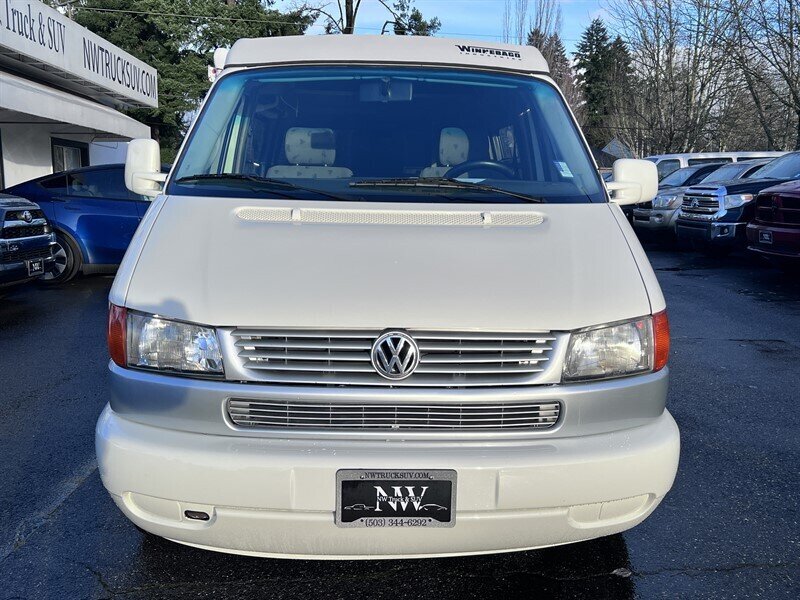 1997 Volkswagen EuroVan Campmobile 2L NA V6 single overhead cam (SOHC) 12V, Van Camper, VW Camper, Compact Camper, Cloth interior, Awning, Dinning tables, Sleeping Bed, Mini Fridge, Mobile shower - Photo 9 - Milwaukie, OR 97267