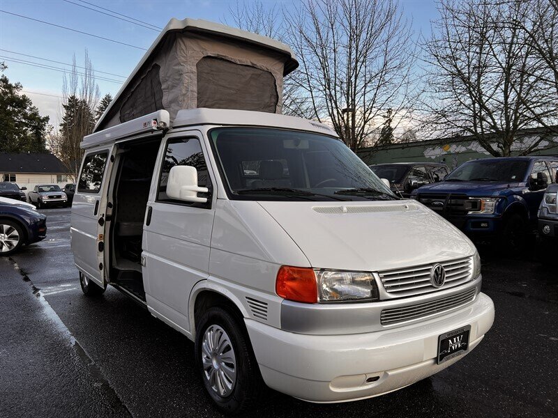 1997 Volkswagen EuroVan Campmobile 2L NA V6 single overhead cam (SOHC) 12V, Van Camper, VW Camper, Compact Camper, Cloth interior, Awning, Dinning tables, Sleeping Bed, Mini Fridge, Mobile shower - Photo 37 - Milwaukie, OR 97267