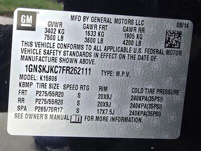 2015 Chevrolet Suburban LT   - Photo 5 - Chesterfield, MO 63005