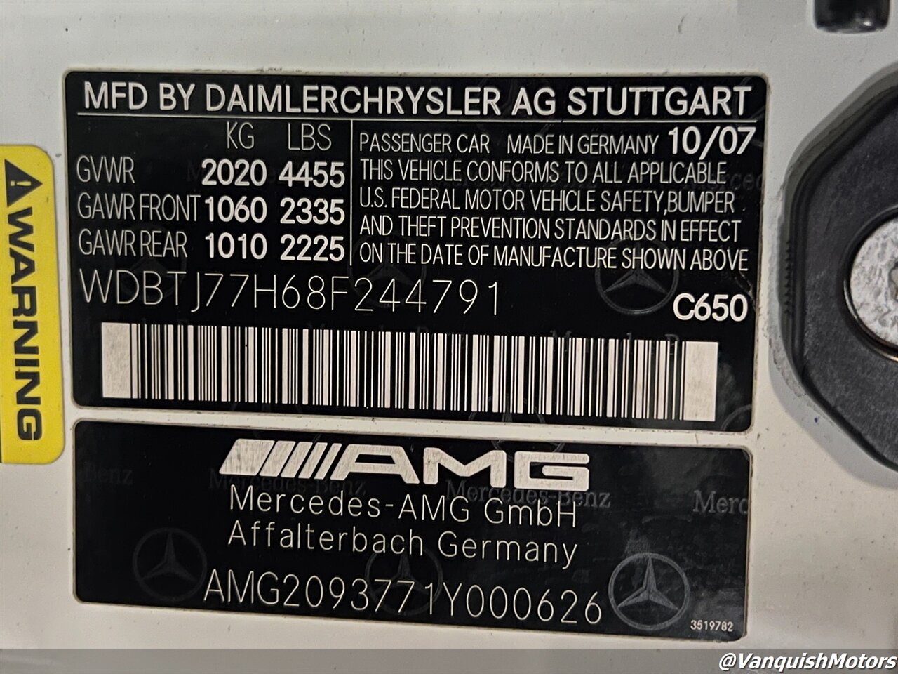 2008 Mercedes-Benz CLK 63 AMG Black Series   - Photo 23 - Concord, CA 94520