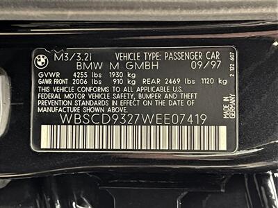 1998 BMW M3 Sedan   - Photo 24 - Ivyland, PA 18974