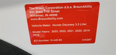 2023 Honda Odyssey Elite   - Photo 30 - Plainfield, IN 46168