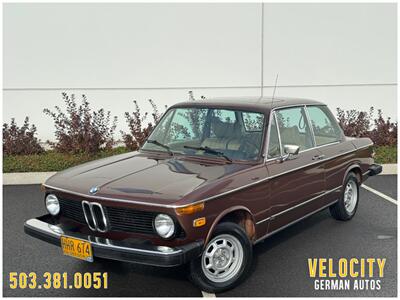 1975 BMW 2002 4-Speed Coupe