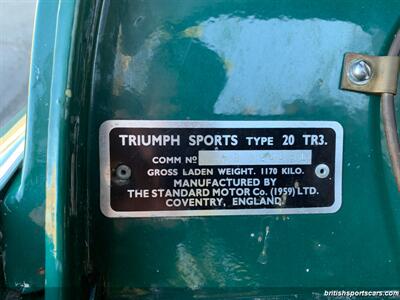 1959 Triumph TR3   - Photo 34 - San Luis Obispo, CA 93401