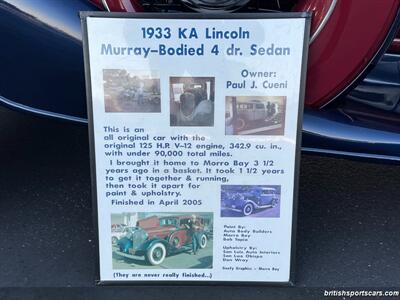 1933 Lincoln KA   - Photo 86 - San Luis Obispo, CA 93401