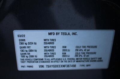 2022 Tesla Model Y Long Range  Warranty *** We Finance - Photo 24 - Rialto, CA 92376-8618