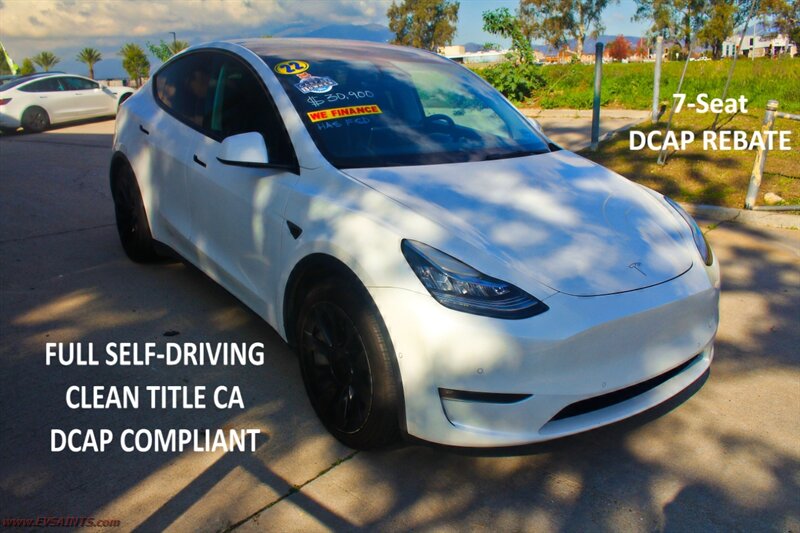 2022 Tesla Model Y Long Range  FSD - DCAP - 7-Seat - Photo 1 - Rialto, CA 92376-8618