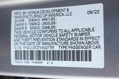 2022 Honda Accord Hybrid Sport - Photo 15 - Rialto, CA 92376-8618