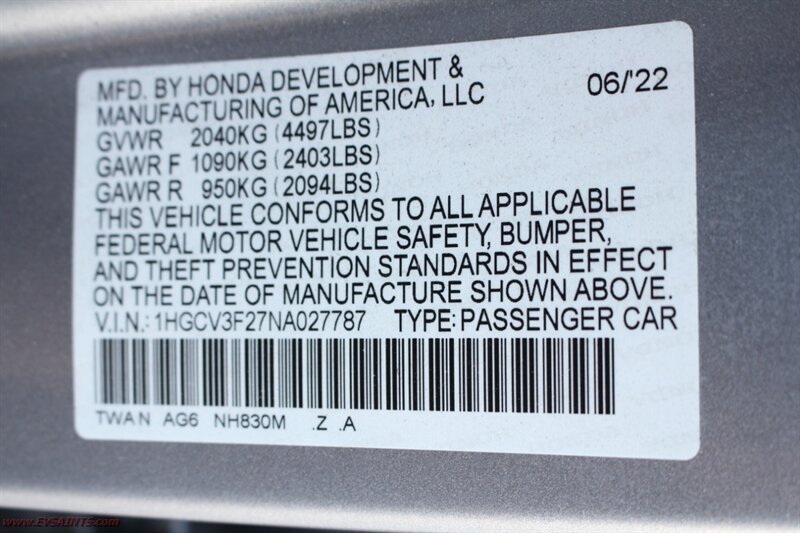 2022 Honda Accord Hybrid Sport - Photo 15 - Rialto, CA 92376-8618