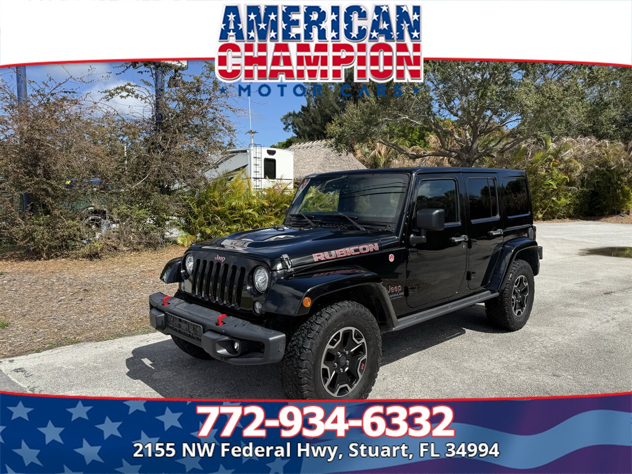 2017 Jeep Wrangler Unlimited Rubicon   - Photo 1 - Stuart, FL 34994