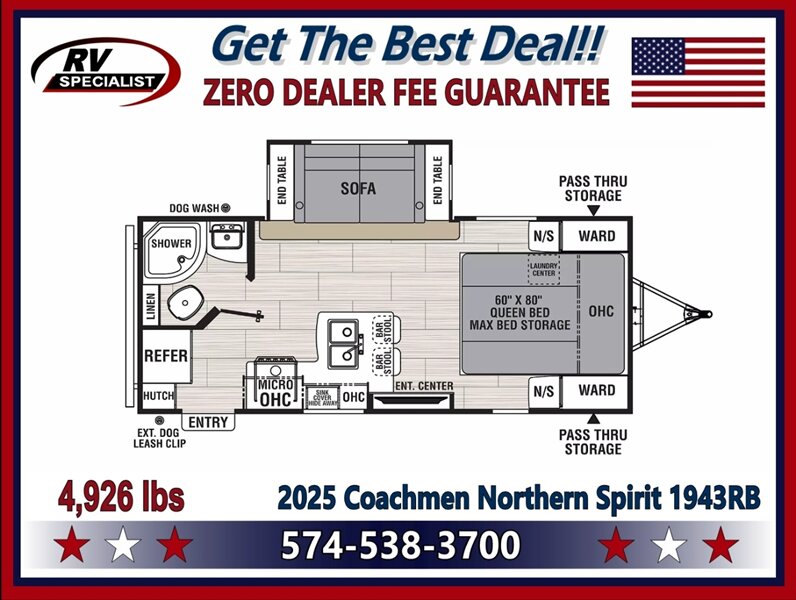 2026 Coachmen Northern Spirit 1943RB - Photo 2 - Goshen, IN 46526