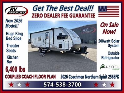 2026 Coachmen Northern Spirit 2565FK - Photo 1 - Goshen, IN 46526