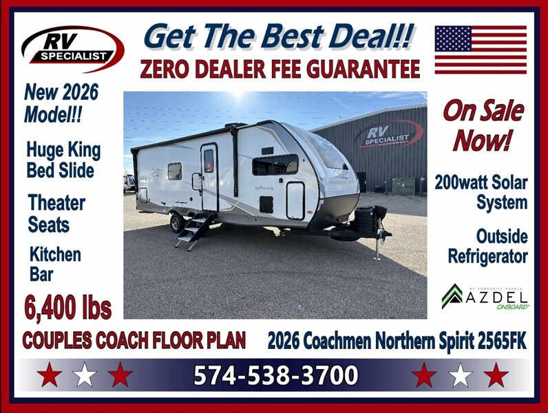 2026 Coachmen Northern Spirit 2565FK   - Photo 1 - Goshen, IN 46526