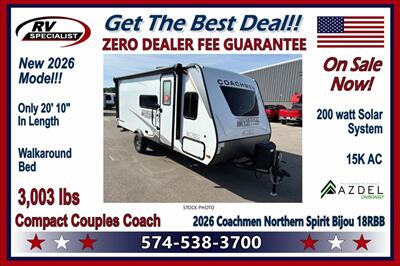 2026 Coachmen Northern Spirit Bijou 18RBB   - Photo 1 - Goshen, IN 46526