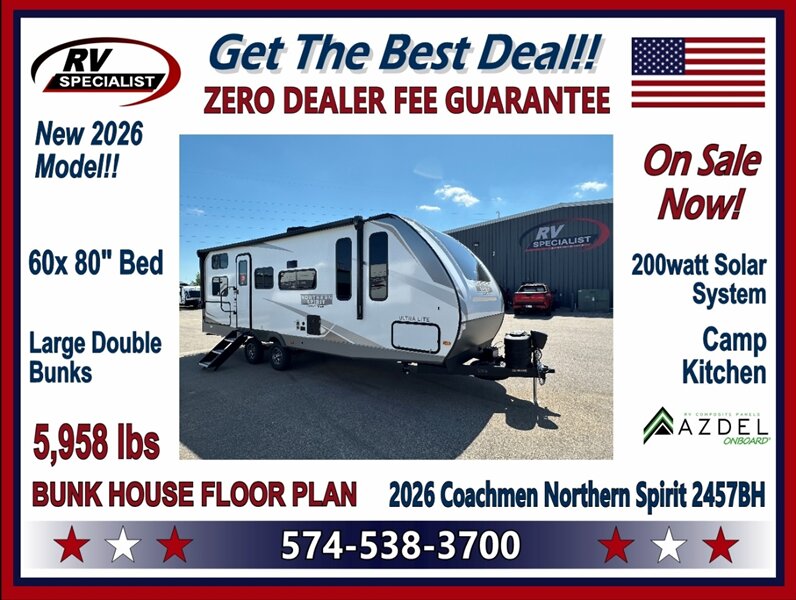 2026 Coachmen Northern Spirit 2457BH   - Photo 1 - Goshen, IN 46526