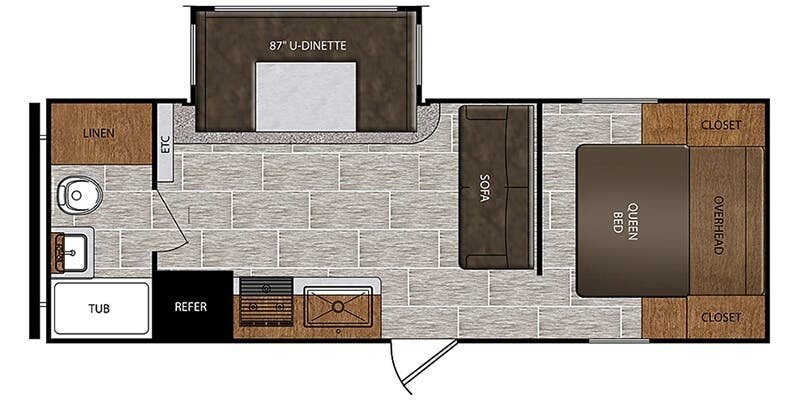 2021 Prime Time Avenger 21RBS - Photo 20 - Goshen, IN 46526