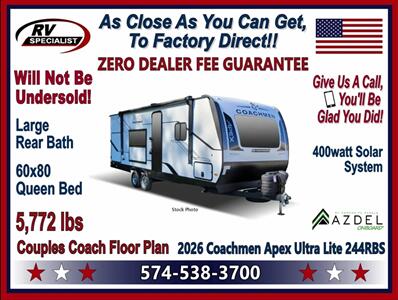2026 Coachmen Apex Ultra-Lite 244RBS - Photo 1 - Goshen, IN 46526