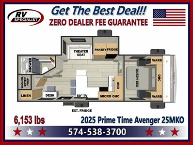 2025 Prime Time Avenger 25MKO - Photo 2 - Goshen, IN 46526