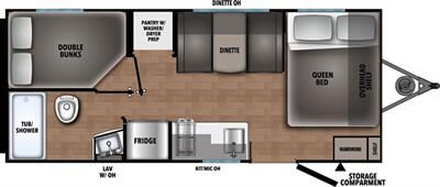 2026 Coachmen Northern Spirit Compact 180DBL   - Photo 14 - Goshen, IN 46526