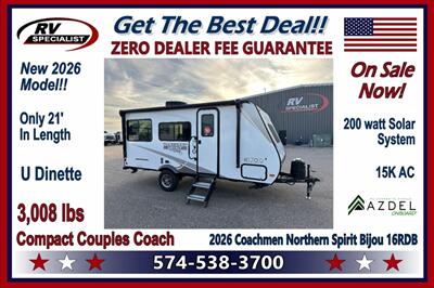 2026 Coachmen Northern Spirit Bijou 16RDB   - Photo 1 - Goshen, IN 46526