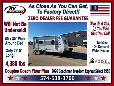 2026 Coachmen Freedom Express Select 19SE   - Photo 1 - Goshen, IN 46526