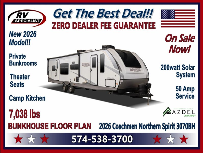 2026 Coachmen Northern Spirit 3070BH   - Photo 1 - Goshen, IN 46526