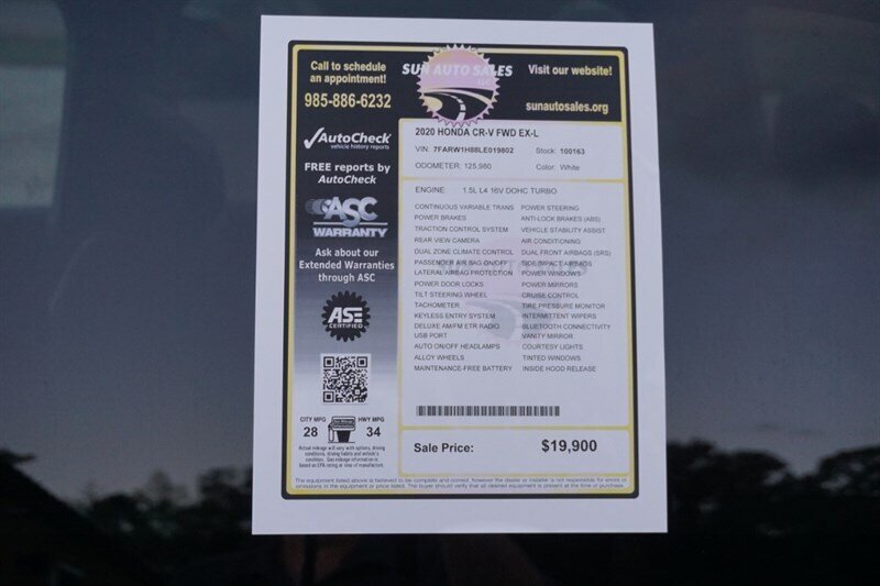2020 Honda CR-V EX-L - Photo 43 - Bogalusa, LA 70427
