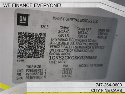 2019 GMC Yukon SLT 1500   - Photo 33 - Panorama City, CA 91402