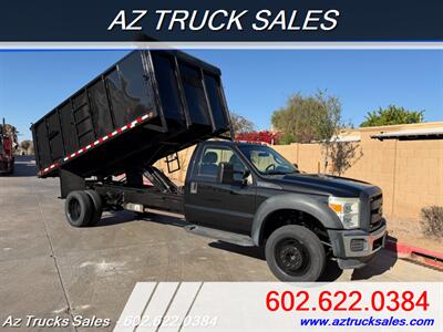 2014 FORD F-550 Regular Cab, 14' Dump Truck