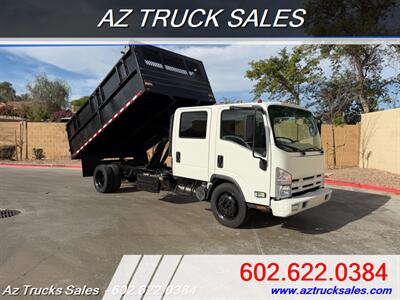 2012 ISUZU NQR Crew Cab 14' Dump Truck