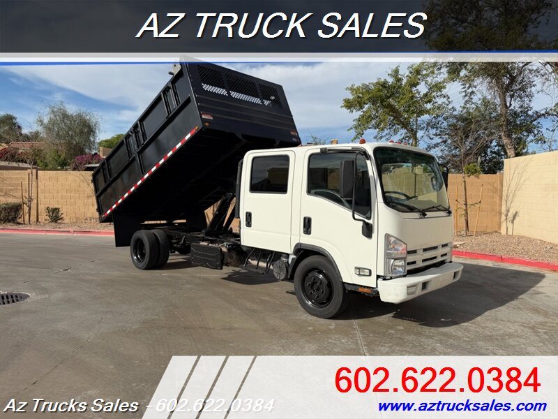 2012 ISUZU NQR Crew Cab 14' Dump Truck   - Photo 1 - Scottsdale, AZ 85257