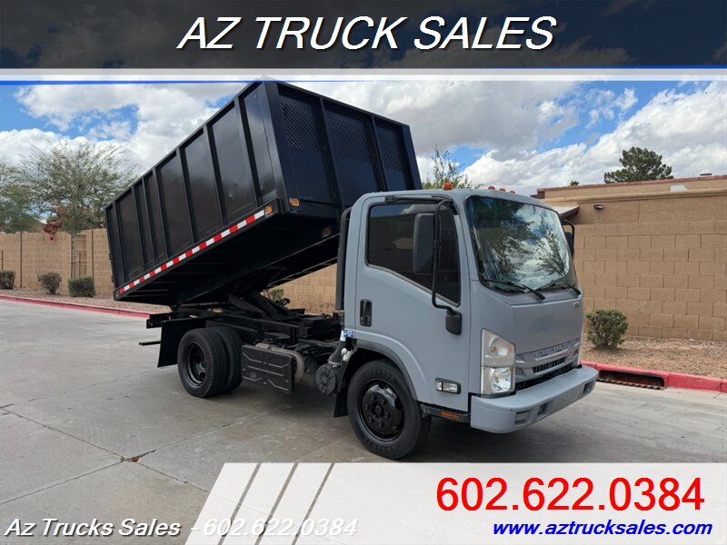 2016 ISUZU NRR, 12' Dump Bed - 19500 GVWR Low Miles, 113K, Diesel   - Photo 1 - Scottsdale, AZ 85257