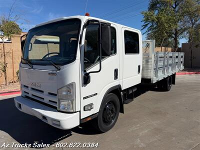 2009 Isuzu NQR Crew Cab 16' Aluminum Stake Bed (14500GVWR)   - Photo 8 - Scottsdale, AZ 85257