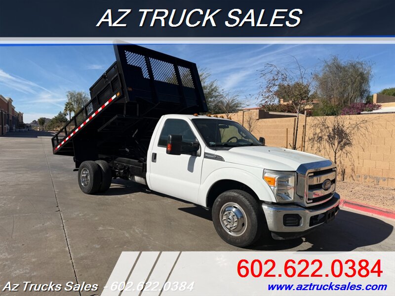 2015 Ford F-350 XL, 12' Contractor Dump Bed  