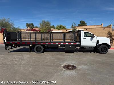 2020 Chevrolet Silverado 5500HD 22' Flat / Stake Bed w/LiftGate   - Photo 3 - Scottsdale, AZ 85257