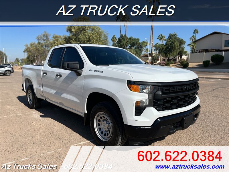 2023 Chevrolet Silverado 1500 Double Cab Clean Work Truck   - Photo 1 - Scottsdale, AZ 85257